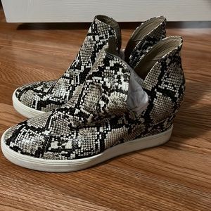 MIA Snake Print Booties